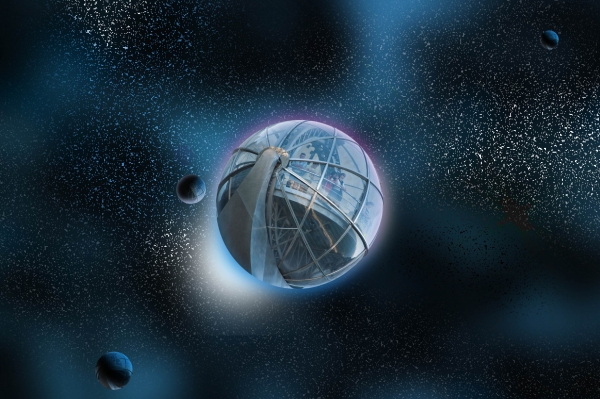 Creation of space: Step 5
